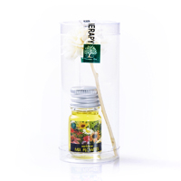 Ароматический диффузор «Цветочный микс» от THAI SPA 5 ml / THAI SPA Essential oil Spa Reed Diffuser Mix flowers