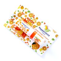 Назальный тайский ингалятор c маслом апельсина 5 мл (упаковка 6 штук) / Peppermint Orange inhaler 5 ml * 6 pcs