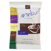 Растворимый кофе Khao Shong с разными вкусами (5 пакетиков) 90 гр / Khao Shong Coffe mix set (5 pices) 90g