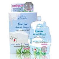 Подтягивающий выравнивающий крем с экстрактом снежной водоросли от Casanovy 10 мл / Casanovy Snow Algae Bright Cream 10ml