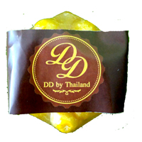 Натуральное мыло-скраб для лица Dada с медом и 11 золотыми шелковыми коконами 50 гр / Dada facial scrub soap honey& extra cocoon
