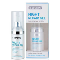 Ночной восстанавливающий гель для лица Dr Somchai 20 мл / Dr Somchai Night Repair Gel 20 ml