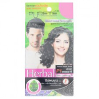 Травяной оттеночный шампунь Purete P1 (черный) / Purete Herbal P1 Natural Black Shine Colour Shampoo