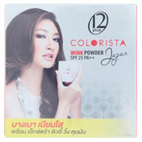 Компактная пудра Colorista SPF25 (оттенок - светлый) 9гр / 12 Plus Colorista Japan SPF25 C1 Wink Powder 9g