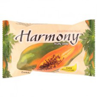 Туалетное мыло с ароматом папайи Harmony 75 гр / Harmony Papaya Scent Fruity Soap 75g