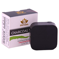 Мыло с активированным углем Sritana 100 гр / Sritana charcoal soap 100 gr