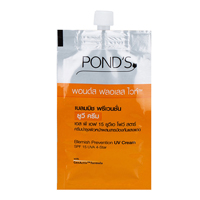 Осветляющий солнцезащитный крем для лица POND'S 7.5 гр / POND'S Flawless White Blemish Prevention UV Cream SPF 15 PA ++ 7.5 gr