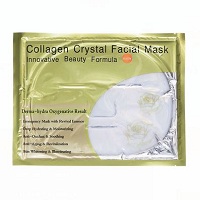 Маска дли лица коллагеновая с молоком увлажняющая 60 грамм / Collagen Crystal Facial Mask milk 60 gr