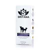 Антивозрастной крем для кожи вокруг глаз Sritana с овечьей плацентой, коллагеном и витаминами 15 мл / Sritana placenta extract eye antiaging cream 15 ml