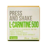 Концентрат для моментального приготовления витаминного напитка Press And Shake L-Carnitine от Fresh Doze 1 шт / Fresh Doze Press And Shake L-Carnitine 1pc