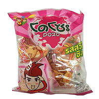 Рисовые крекеры с ярким принтом от Dozo 90 гр / Dozo Japanese Rice Cracker (with print) 90 g