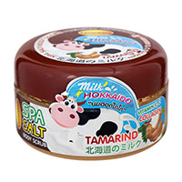 Солевой спа-скраб для тела с молоком, тамариндом и витаминами от Legano 250 гр / Legano Spa Salt Milk Hokkaido Tamarind 250g
