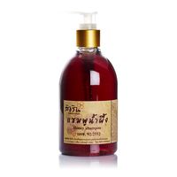 Лечебный шампунь от выпадения и для роста волос с натуральным мёдом, мотыльковым горошком и мангустином 350 ml / Honey Club Honey shampoo 350 ml