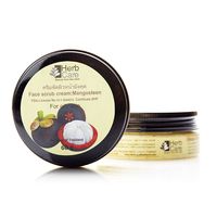 Крем-скраб для жирной кожи лица с мангостином от Herb Care 60 гр / Herb Care MANGOSTEEN Face Scrub Cream 60g