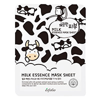 Тканевая маска питательная антивозрастная с молоком от Esfolio 25 мл / Esfolio milk essence sheet mask 25 ml