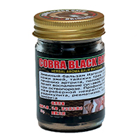 Тайский черный бальзам Black Cobra balm 100 мл / Black Cobra balm 100 ml