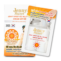 CC-крем All In One SPF50 от Jenny Sweet 5 гр / Jenny Sweet CC All In One Cream SPF50 5gr