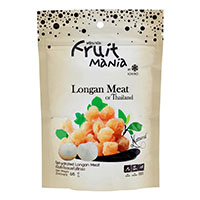 Сушеные плоды лонгана без сахара от Fruit Mania 65 гр / Fruit Mania Dehydrated Longan Meat 65g