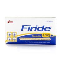 Препарат против облысения Firide от Siam Pharmaceutical 30 таблеток / Siam Pharmaceutical Firide finarteride 1mg 30 tabs