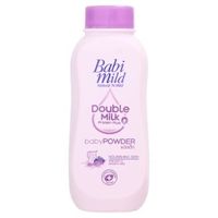 Детская присыпка антибактериальная Double Milk от Babi Mild 180 гр / Babi Mild Double Milk Baby Powder 180g