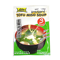 Мисо-суп быстрого приготовления от Lobo 30 гр / Lobo Tofu Miso Soup 30 g