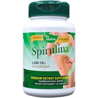 БАД спирулина от The Nature 30 капсул / The Nature Premium Spirulina Dietary Supplement 30 cap