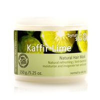 Органическая маска для нормальных и жирных волос с каффир-лаймом Bynature 150 gr / Bynature kaffir lime hair mask 150 gr