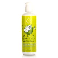 Шампунь-кондиционер для волос с кокосовым молоком и каффир-лаймом от Lifa 170 мл / Lifa coconut milk kaffir lime 2in1 shampoo conditioner 170 ml