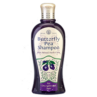 Натуральный лечебный шампунь для нормальных и жирных волос с мотыльковым горошком от Wanthai 300 мл / Wanthai Butterfly Pea Shampoo For Normal - Oily Hair 300 ml