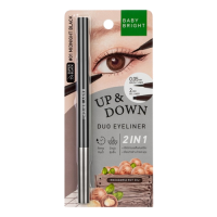 Baby Bright Up And Down Duo Eyeliner 2 in 1 0.1+0.3 g Midnight Black