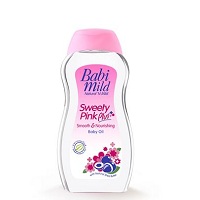 Детское увлажняющее массажное масло Babi Mild Sweety Pink Plus 190 мл / Babi Mild Sweety Pink Plus Oil 190 ml