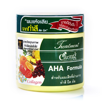 Маска для окрашенных и кудрявых волос c фруктовыми кислотами 250 мл. CARING AHA Formula