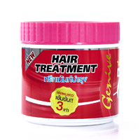 Маска для ускорения роста и восстановления поврежденных волос Genive 500 мл / Genive Hair treatment (pink pack) 500 ml