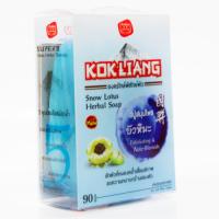 Лечебное мыло для проблемной кожи и борьбы с постакне Snow Lotus от Kokliang 90 гр / Kokliang Snow Lotus Herbal Soap 90 g