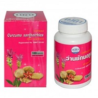 Куркума яванская - источник женского здоровья 100 капсул / Kongka Curcuma Xanthorrhiza 100 capsules