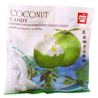 Жевательные тайские конфеты соком кокоса 110 гр / MitMai Coconut Soft Chewy Candy 110 gr