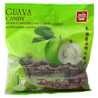 Жевательные тайские конфеты с соком гуавы 110 гр / MitMai Guava Soft Chewy Candy 110 gr