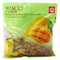 Жевательные тайские конфеты со вкусом манго 110 гр / MitMai Mango Soft Chewy Candy 110 gr