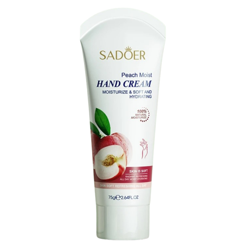Sadoer Peach Moist Hand Cream 75 g