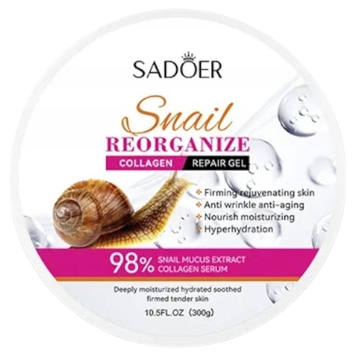 Sadoer Snail Reorganize Collagen Repair Gel 300 g