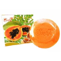 Натуральное мыло с Папайей и мёдом 12 грамм / Papaya with Honey Soap 120 g