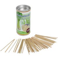 Натуральные палочки для чистки зубов из лемонграсса (мини тубус) / Lemongrass toothpick for health (tube)