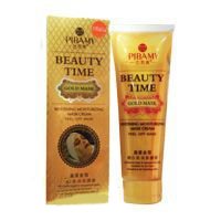 Увлажняющая маска-пленка с золотом и витаминами Pibamy 130 грамм / Pibamy Beauty Time Gold Mask 130 gr
