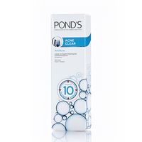 Суперочищающая пенка для умывания Pond's 50 грамм / Pond's Complete Solution Acne Clear White Facial Foam 50 g