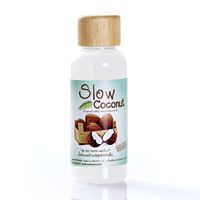 Натуральное кокосовое масло первого холодного отжима Slow Coconut 95 мл / Slow Coconut oil 95 ml