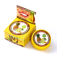 Круглая Зубная паста с ананасом 25 гр / Pineaple extract toothpaste Siam Spa 25 gr