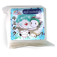 Мыло K.Brothers молоко и сыр тофу 60 гр / K.Brothers soap cow's milk 60 gr