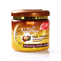 Маска для лечения волос с Макадамией от Lolane Natura 500 ml / NATURA hair treatment macadamia butter 500 ml