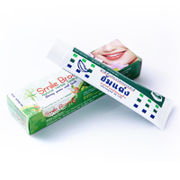 Натуральная концентрированная отбеливающая тайская зубная паста 40 гр / Smile Broadly Natural Herbal Toothpaste 40 gr