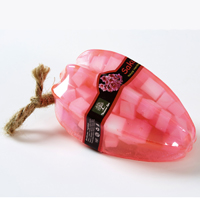 Фигурное спа-мыло «Сакура» c натуральной люфой 105 гр / Lufa spa soap Sakura